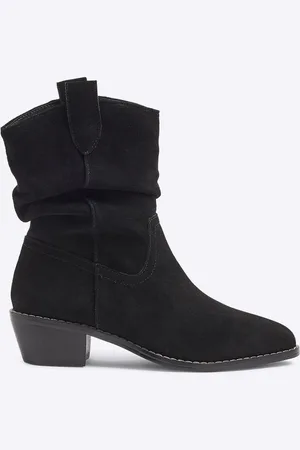 River Island Slouch Western Støvler