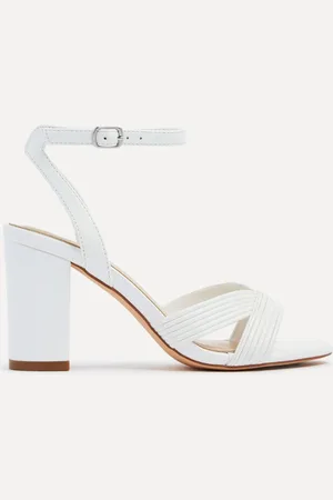 Linzi City Sandaler med blokhæl og rib foran