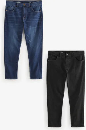 Next Classic Stretch Slim Fit Jeans 2 Pack36B x 31L (UK 36 R)