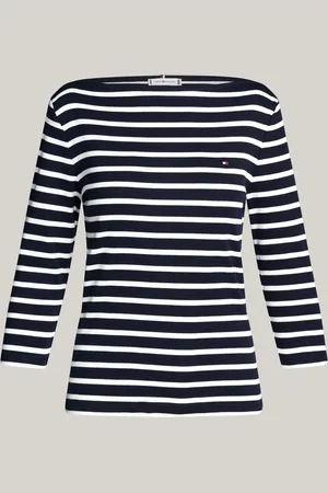 Tommy Hilfiger New Cody Slim Boat 100% Cotton T-ShirtXS