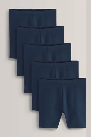 Next 5 Pack Cotton Rich Stræk cykelshorts (3-16år)6 år (116cm)