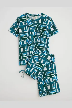 Seasalt Cornwall Moonlight Jersey Printed Pyjamas36