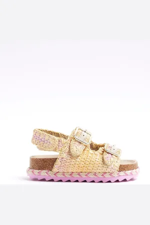 River Island Girls Ombre Raffia Sandalsuk5eu215