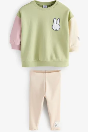 Next Miffy Sweatshirt og Leggings Sæt (3måneder-7år)3 - 6 måneder (62 - 68cm)