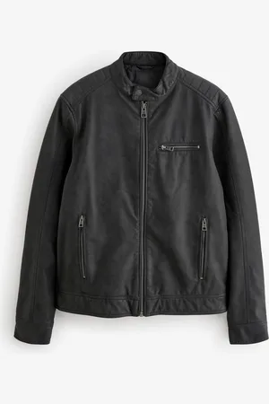 Next Bikerjakke med imiteret pels3X-Large