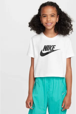 Nike Cropped 100% Cotton T-Shirt10 - 12 år (140 - 152cm)