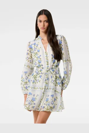 Forever New Tamila Printed Skater Mini Dress42