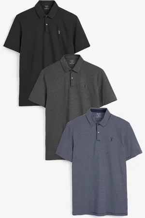 Next Kortærmet jersey poloskjorter 3 PakkeL