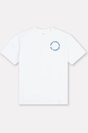 New Balance Kids Circular Logo Graphic 100% Cotton T-Shirt122128cm