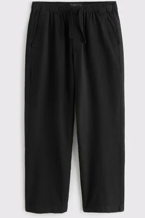 Abercrombie & Fitch Baggy Black Trousersxsmall
