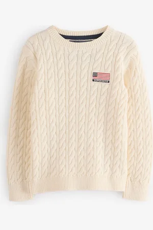 Superdry 100% Cotton Cable Knit Jumper128134cm