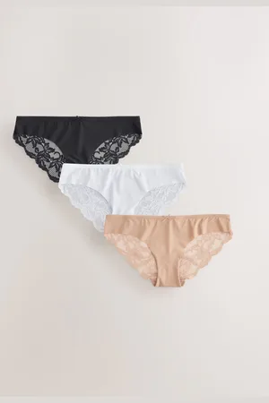 Next Ingen VPL Lace Back Briefs 3 Pakke38