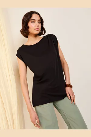 Friends Like These Short Sleeve Drape Tunic46