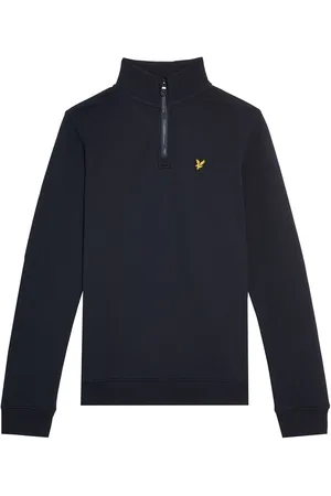 Lyle & Scott Boys Half Zip 100% Cotton Sweatshirt8 - 9 år (128 - 134cm)