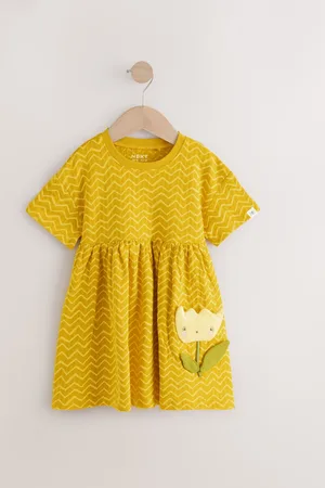Next Short Sleeve 100% Cotton Dress (3mths-7yrs)3 - 6 måneder (62 - 68cm)