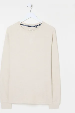 Fat Face FatFace Long-Sleeve Waffle Crew