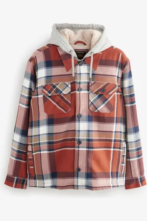Next Check Hooded Borg Lined ShacketS