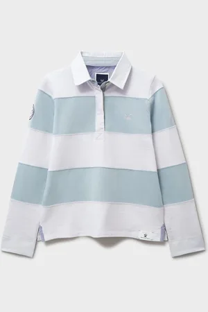 J.Crew Long Sleeve Stripe Rugby 100% Cotton Shirt44
