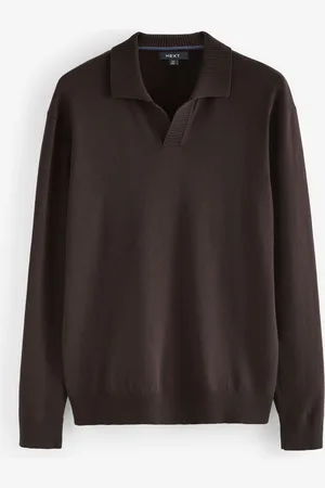 Next Regular Fit Cotton Rich Polo Neck JumperXXL