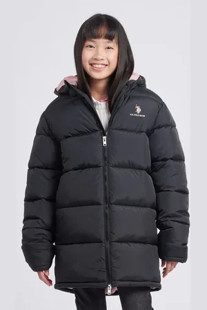 U.S. Polo Assn. U. S. Polo Assn. Girls Longline Puffer Jacket10 - 11 år (140 - 146cm)