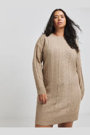 Simply Be Cable Knit Kjole36-38