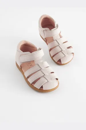 Next Baby Velcrolukning Læder First Walker Sandaler