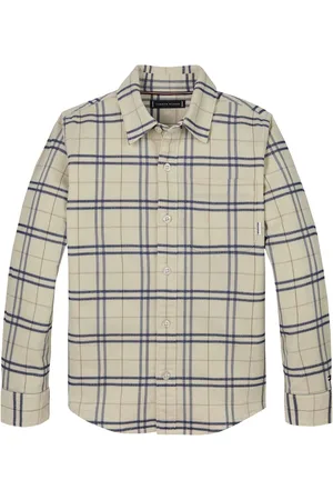 Tommy Hilfiger Regular Fit Stretch Check Shirt10 år (140cm)