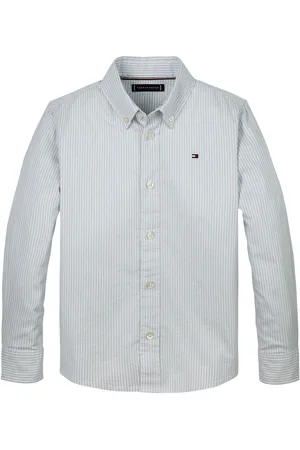 Tommy Hilfiger Flex Stræk Bomuld Skjorter122128cm