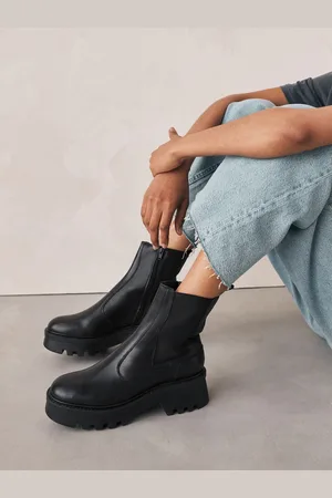 Next Forever Comfort Læder Chunky Chelsea Støvler