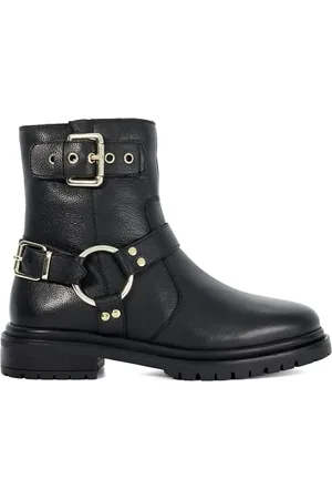 Dune Panos Low Buckle Chunky Biker Støvler