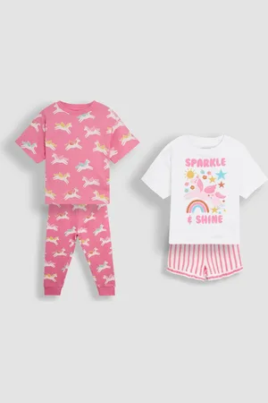 JoJo Maman Bébé 100% Cotton Print Jersey Pyjamas 2 Pack110116cm