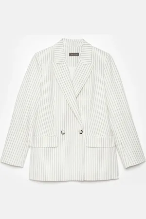 mint&berry Double Breasted Pinstripe Blazer38