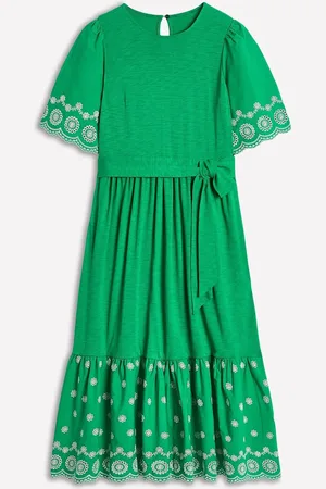 Boden Isabel Broderie Mix Maxi Dress42