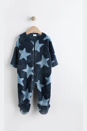 Next Baby Zip Fleece Sleepsuit1.5 - 2 år (86 - 92cm)