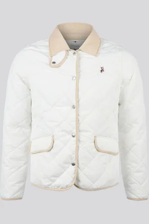 U.S. Polo Assn. U. S. Polo Assn Womens Quilted Collared Jacketxsmall