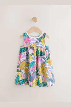 Next Sleeveless Jersey Summer Dress (3mths-7yrs)116122cm