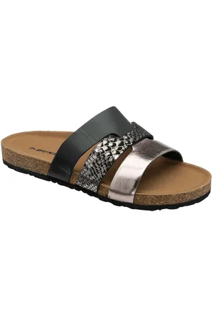 Dunlop Leather Multi-Strap Mules Sandalseu38