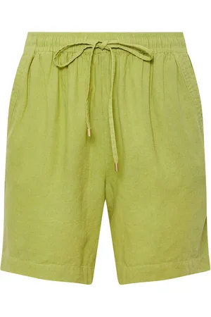 Evans Linen Rich Black Shorts48