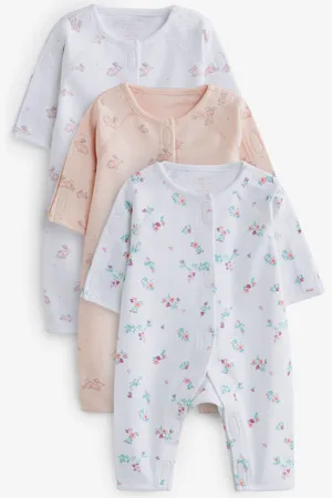 Next Premature Baby 100% bomuld sovedragter 3 Pakke (0-0mdr.)4lb