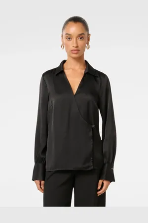 Forever New Minnie Petite Wrap Skjorter34