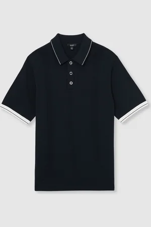 Reiss Portman Tipped Knit Polo-skjorter2X-Large