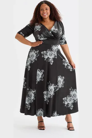 Scarlett & Jo Verity Velvet Maxikjole44