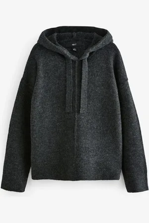 Next Relaxed Fit Oversized Strikket Hættetrøje TrøjeXL almindelig