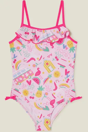 Accessorize Girls Sunbeam Print Swimsuit146152cm