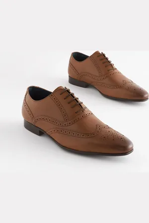 Next Oxford Brogue sko i læder