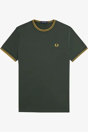 Fred Perry T-shirt med Twin Tipped LogoMiddel