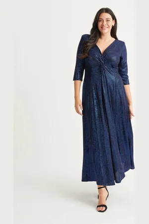 Scarlett & Jo Knot Front Sequin Gown44