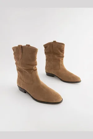 Next Forever Comfort Suede Slouch Ankle Boots