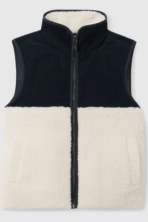 Reiss Dutton Cotton-Corduroy and Fleece Gilet6 - 7 år (116 - 122cm)