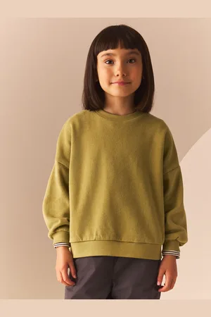 Next Oversized Cosy Rib Sweatshirt (3-16yrs)4 år (104cm)